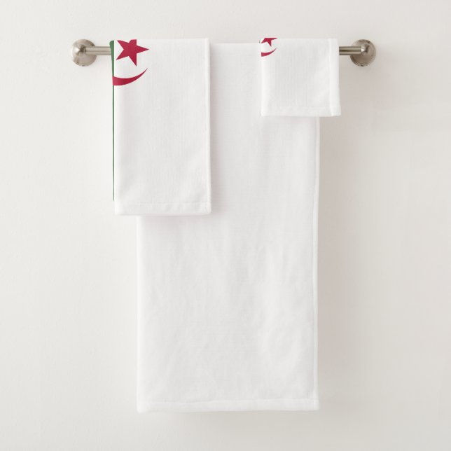 Drapeau de l'Algérie (En situation)
