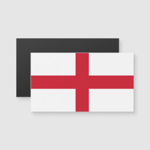 Drapeau de l'Angleterre Cartes de visite magnétiqu