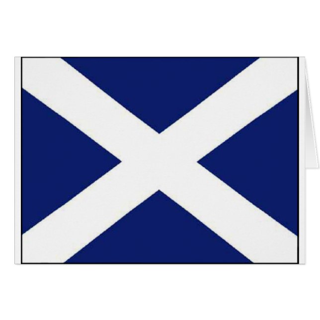 DRAPEAU DE L'ECOSSE (Devant horizontal)