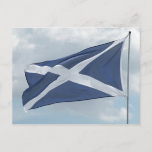 Drapeau de l'Ecosse carte postale