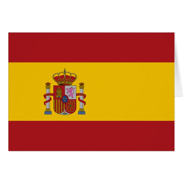 Drapeau de l'Espagne (Devant horizontal)