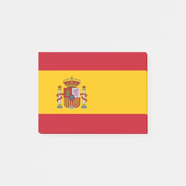 Drapeau de l'Espagne Post-it® Notes (Devant)