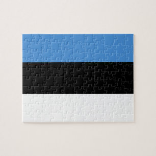 Drapeau de l'Estonie - Puzzle photo