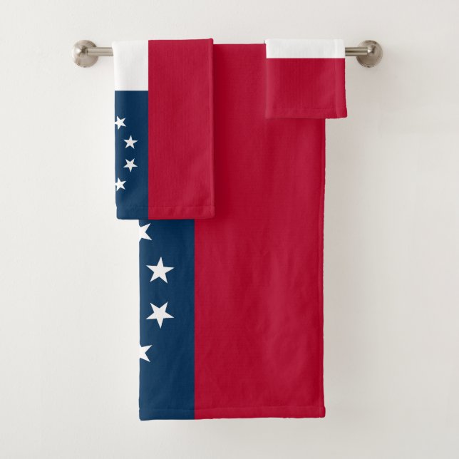Drapeau de l'État de Géorgie (En situation)