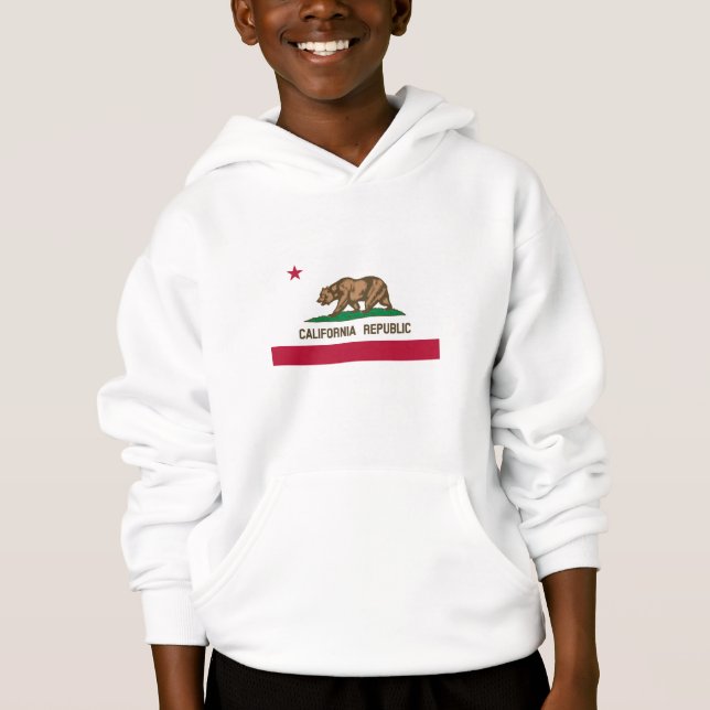 Drapeau de l'État de la République de Californie (Devant)