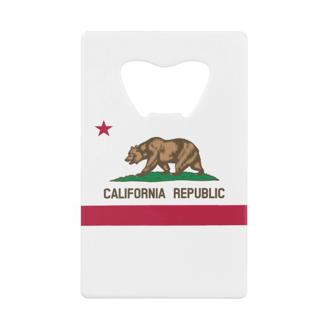 Drapeau de l'État de la République de Californie (Devant)