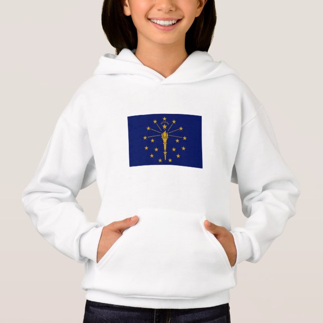 Drapeau de l'État de l'Indiana (Devant)