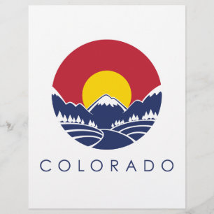 Drapeau de l'État des Rocheuses du Colorado