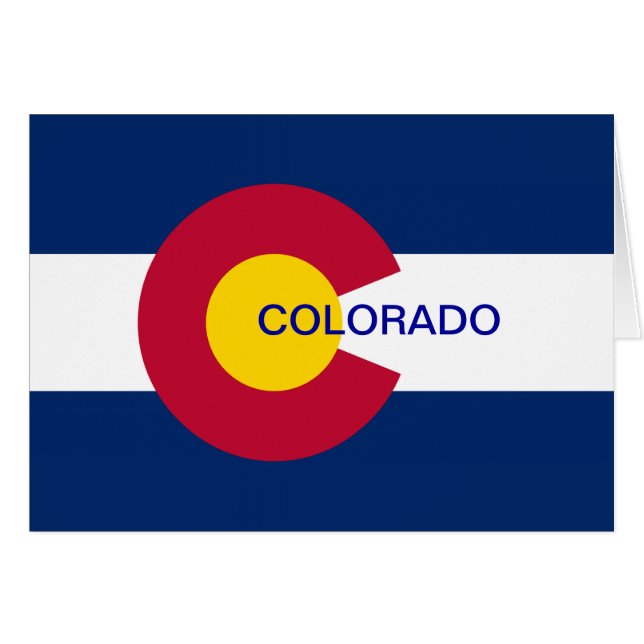 Drapeau de l'État du Colorado (Devant Horizontal)