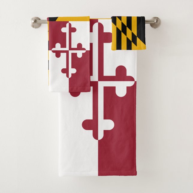 Drapeau de l'État du Maryland (En situation)