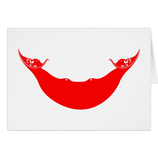 Drapeau de l'île de Pâques (Devant horizontal)