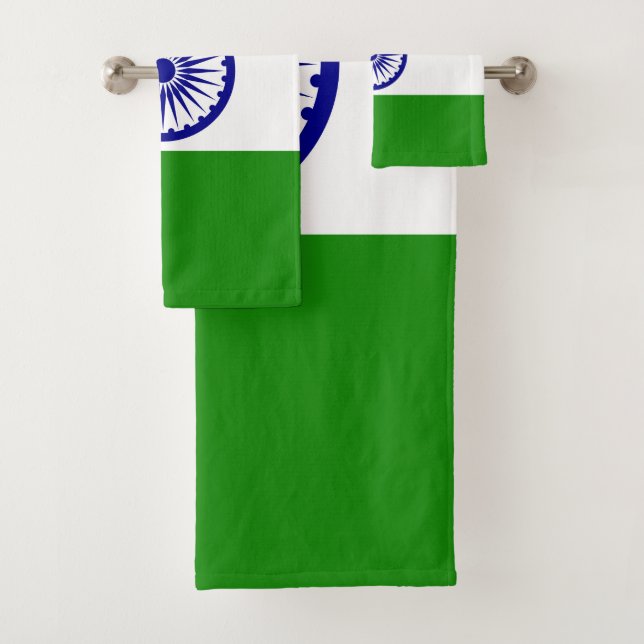 Drapeau de l'Inde (En situation)