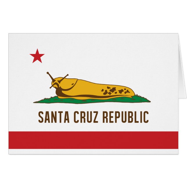 Drapeau de lingot de banane de République de Santa (Devant horizontal)