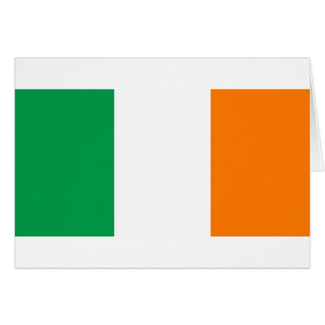 Drapeau de l'Irlande (Devant horizontal)