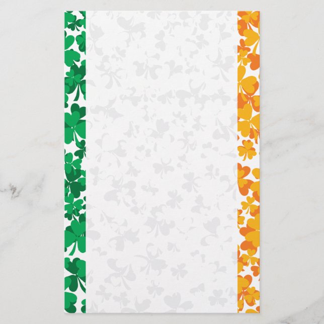 Drapeau de l'Irlande Shamrock (Devant)