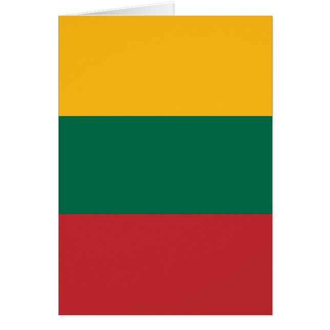 Drapeau de Lituanie (Devant)