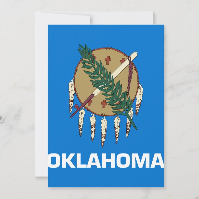 Drapeau de l'Oklahoma (Devant)