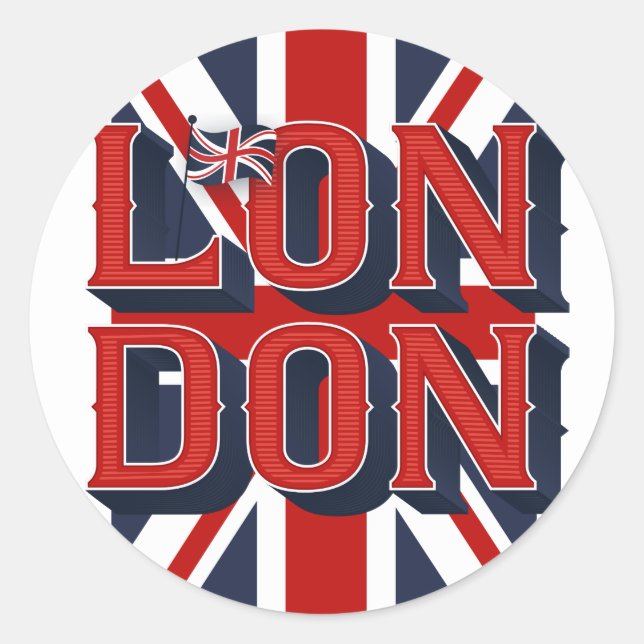 Drapeau de Londres / Stickers (Devant)
