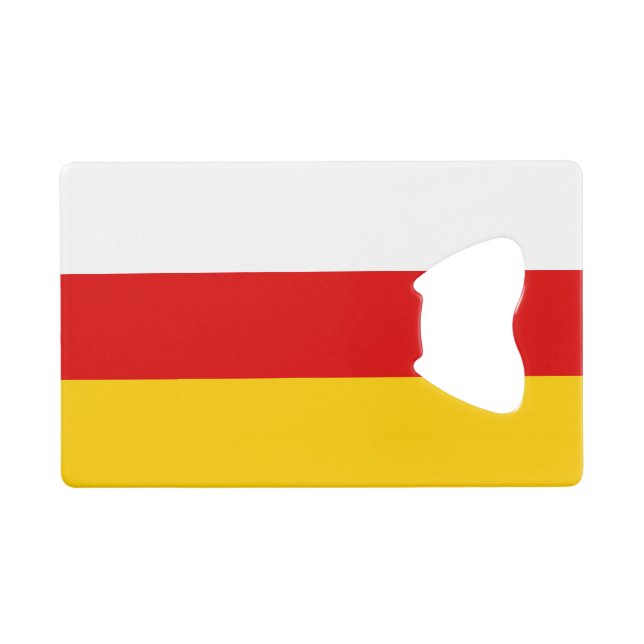 Drapeau de l'Ossétie du Sud (Devant (Horizontal))