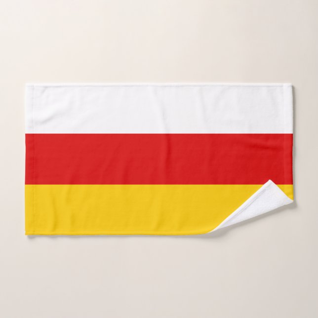 Drapeau de l'Ossétie du Sud (Serviette à main)