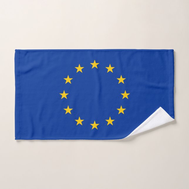 Drapeau de l'Union européenne (Serviette à main)