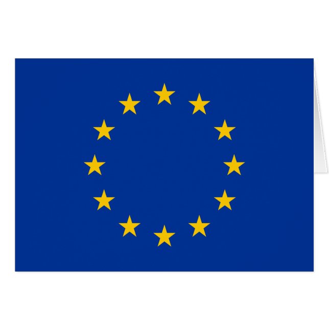 Drapeau de l'Union européenne (Devant horizontal)