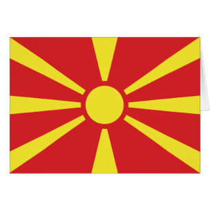 Drapeau de Macédoine du Nord