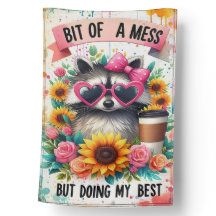 Vibes Raccoon Hot Mess uniquement