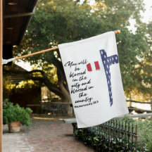 Vous serez béni dans la ville...Drapeau extérieur