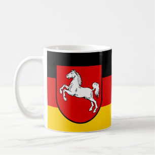 Drapeau de Mug de café de Basse-Saxe