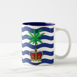 Drapeau de Mug du Territoire de l'Océan Indien bri