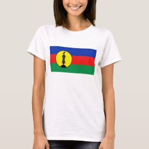 Drapeau de Nouvelle-Calédonie x Carte T-shirt