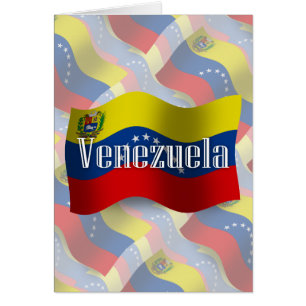 Drapeau de ondulation du Venezuela
