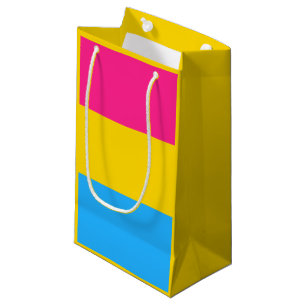 Drapeau de Pansexualité petit sac cadeau
