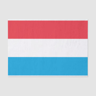 Drapeau de papier de soie de soie du