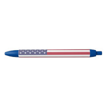 Drapeau de pays USA stylo à bille rétractable