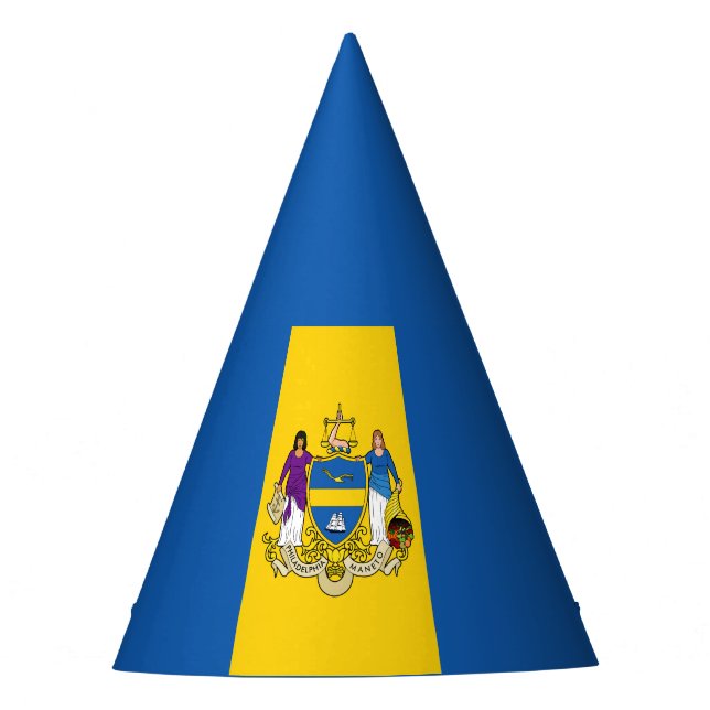 Drapeau de Philadelphie, Pennsylvanie Chapeau de F (Devant)
