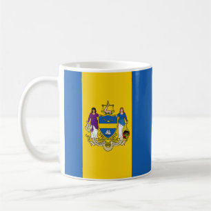 Drapeau de Philadelphie, Pennsylvanie Coffee Mug