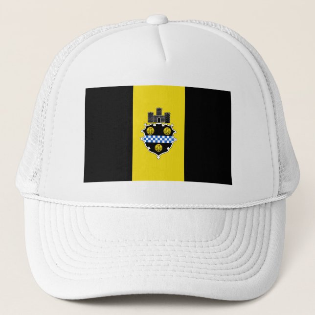 Drapeau de Pittsburgh, Pennsylvanie Casquette en s (Devant)