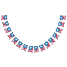 drapeau de Porto Rico de bannière d'étamine de