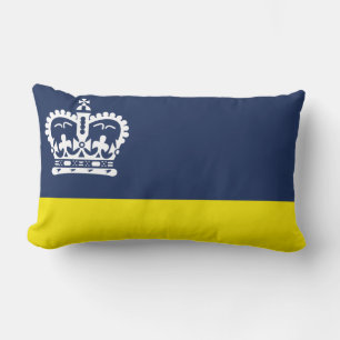 Drapeau de Regina (Saskatchewan) Coussin Lumbar