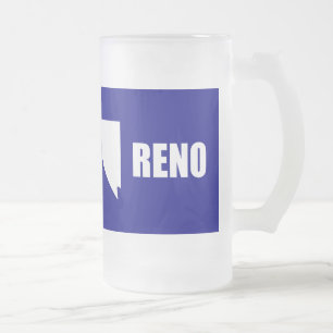 Drapeau de Reno, Nevada Gelée Beer Mug