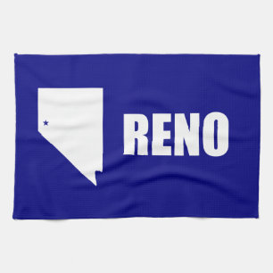 Drapeau de Reno, serviette Nevada