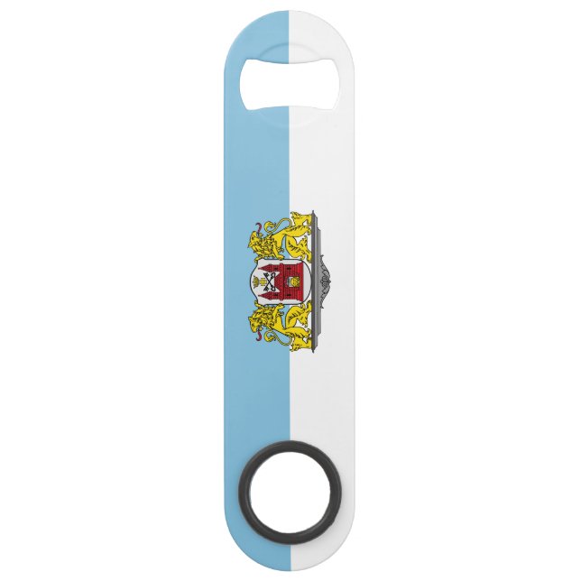 Drapeau de Riga, Lettonie Speed Bottle Opener (Devant)