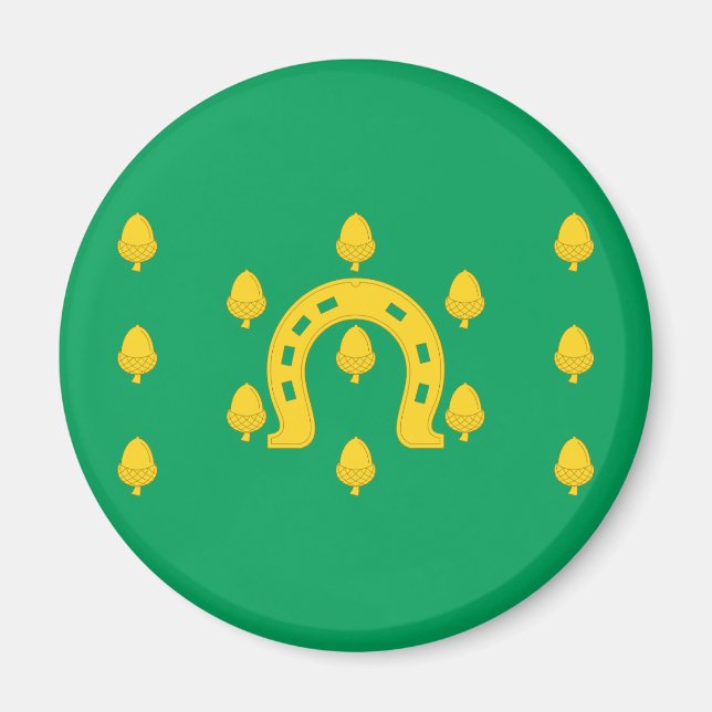 Drapeau de Rutland Magnet (Devant)