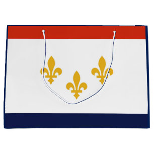 Drapeau de sac de cadeau de la Nouvelle-Orléans