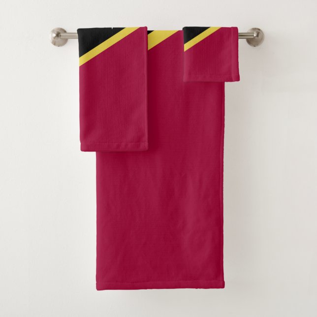 Drapeau de Saint-Kitts-et-Nevis (En situation)