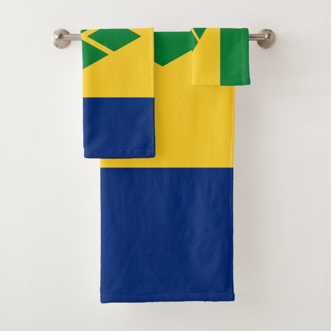 Drapeau de Saint-Vincent (En situation)