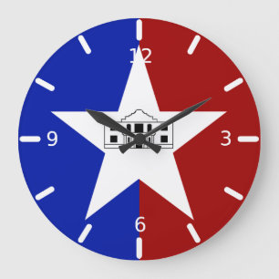 Drapeau de San Antonio Grande Horloge