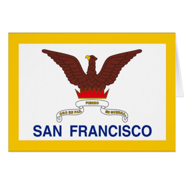 Drapeau de San Francisco (Devant horizontal)
